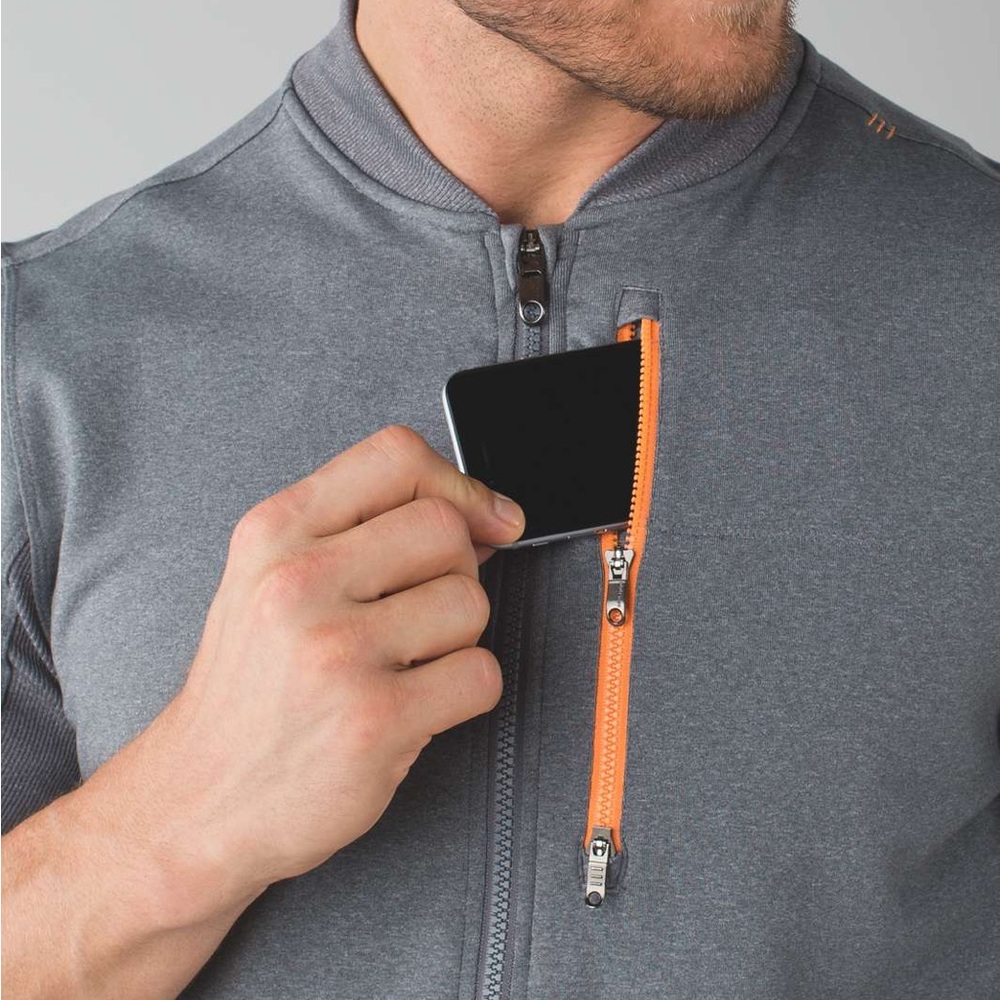 Lululemon Six Pack Jacket Heathered Slate - image 4